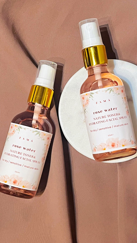 Rose Water Nature Toner and Facial Spray