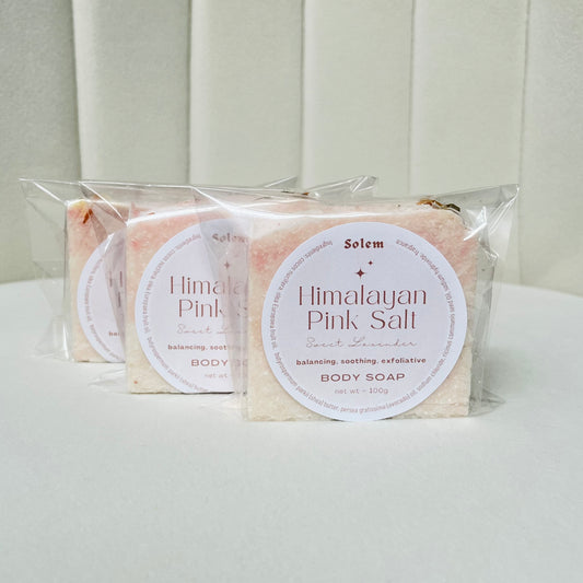 Himalayan Pink Salt Sweet Lavender Body Soap